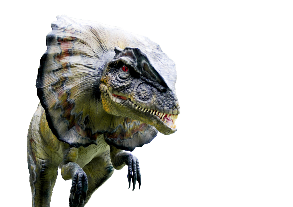 Dilofozaur - grafika Canva