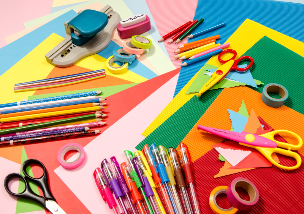 grafika Canva - materiały